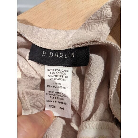 B Darlin dress size 3/4 - Picture 5 of 5